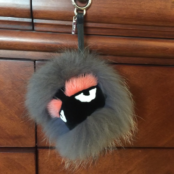 Fur monster charm