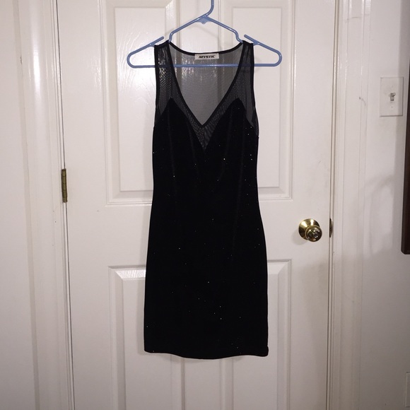 Black sparkly dress