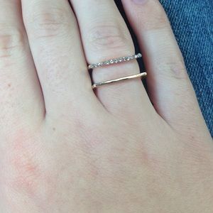 Double bar ring