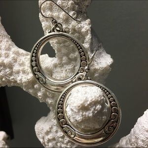 Brighton dangling hoop earrings