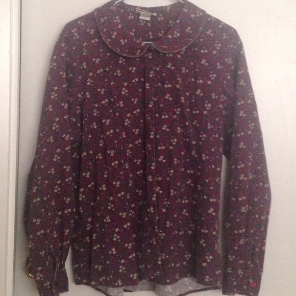 Northern Reflections purple long sleeve button up - Picture 1 of 3