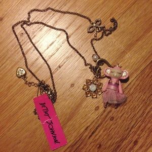 Betsy Ballerina Monkey Necklace