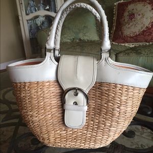 Coach Straw Bag