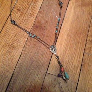 Lucky brand boho necklace