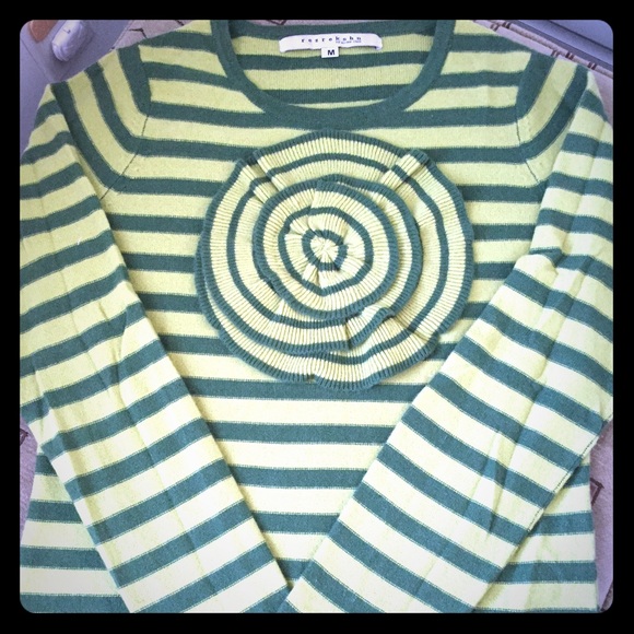 Cashmere striped sweater