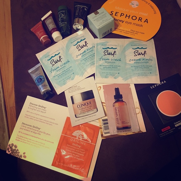 Large high end brands/Sephora Sample Kit