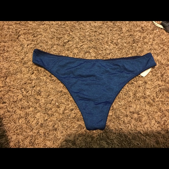 Blue VS thong panty