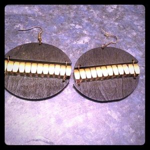 Unique handmade African earrings