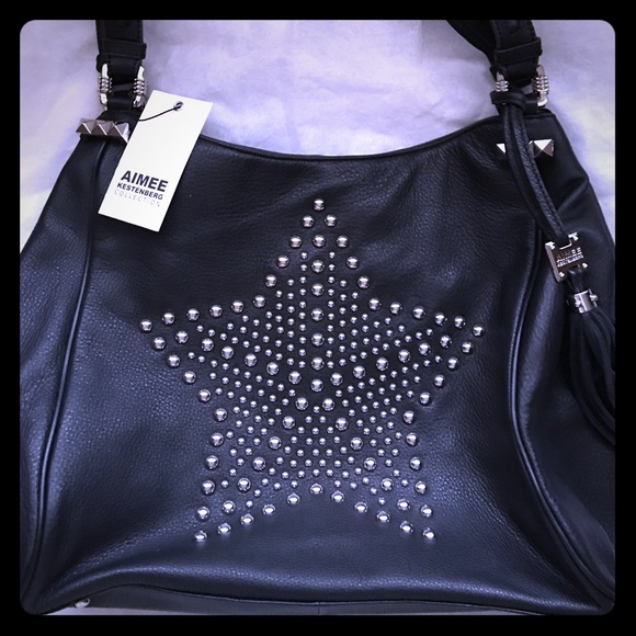 Aimee Kestenberg Studded Star Tote Brand New
