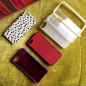 Bundle of Six iPhone 5/5s cases