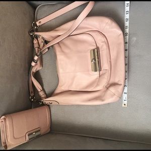 Coach handbag & wallet