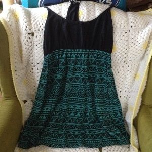Racer back dress