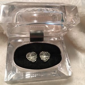 Juicy couture heart earrings