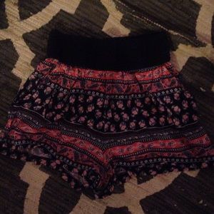 Floral paisley shorts