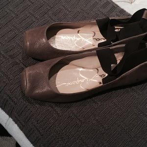 Brown Jessica Simpson Ballet flats