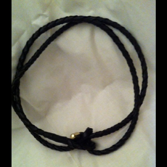 66" BRAIDED LEATHER Belt - Picture 4 of 4