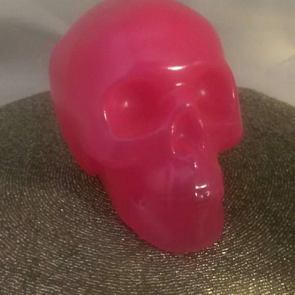 !!!!SOLD on M!!! Pink LED Light up Skull