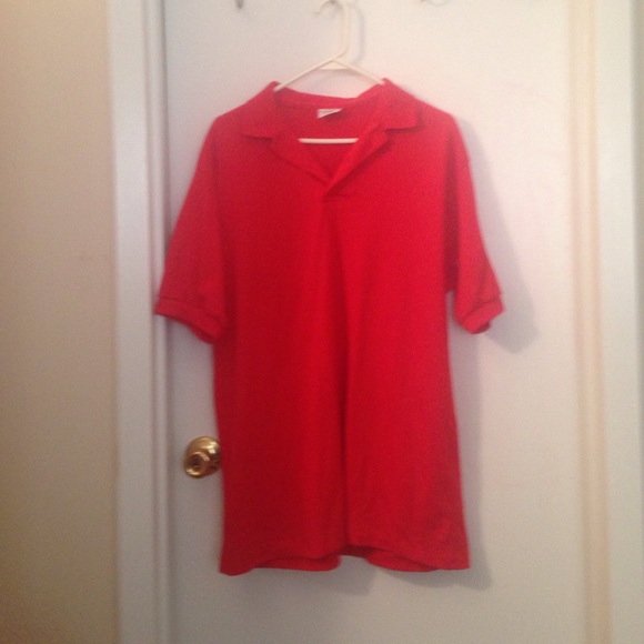 Generic red polo shirt - Picture 2 of 2
