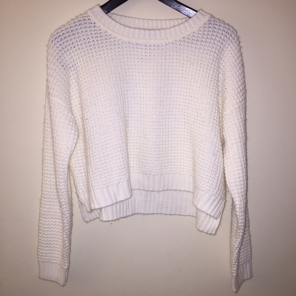 Forever 21 Cropped Knit Sweater