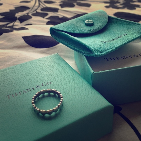 Tiffany & Co. Sterling Silver Heart Ring