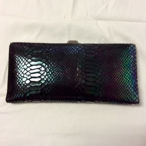 Iridescent Python Lodis Wallet/Clutch