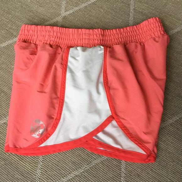 Old Navy coral running shorts