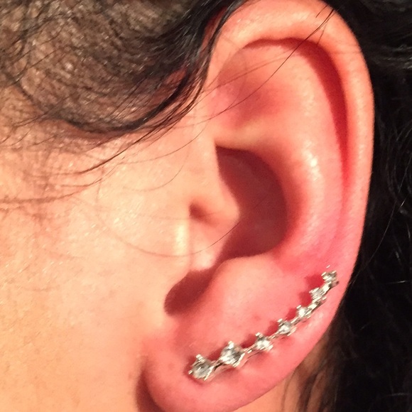 18K Gold Plated Post Earrings. Silver Plated.