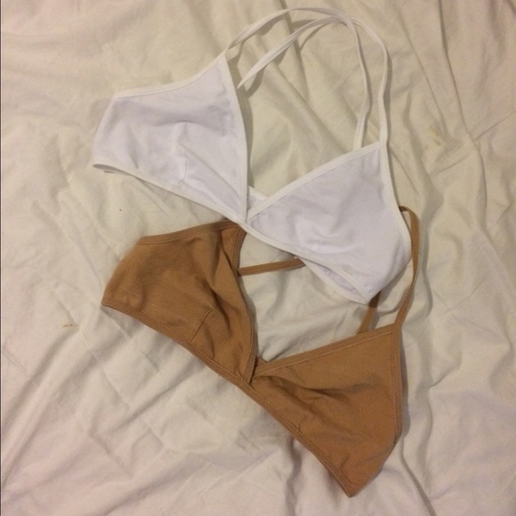 DONATING THIS WEEK: White American Apparel Bra