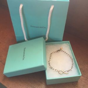 Authentic Tiffany & Co. Infinity Bracelet