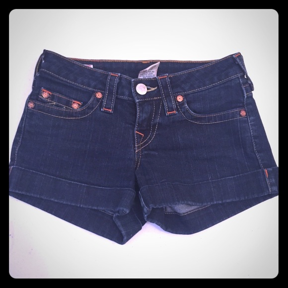 True Religion denim shorts