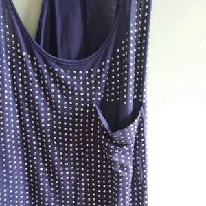 《Final Price》  Purple Studded Tank Top