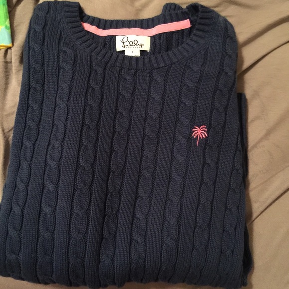 Lilly Pulitzer Cableknit Sweater - Picture 1 of 1