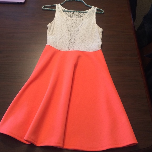 Lace Top Dress