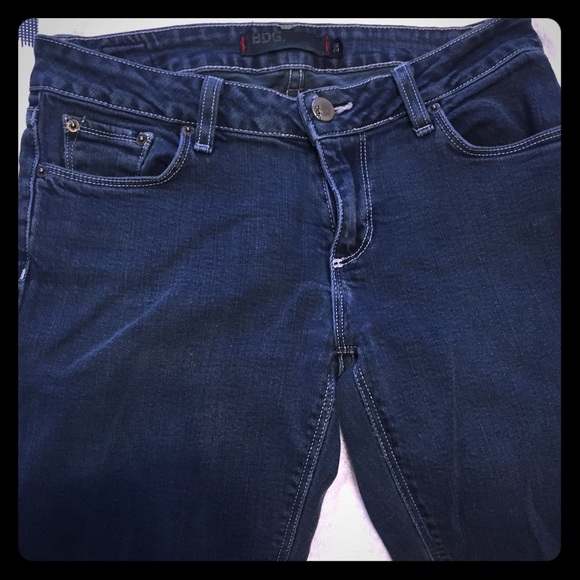 BDG skinny jeans in faded indigo.