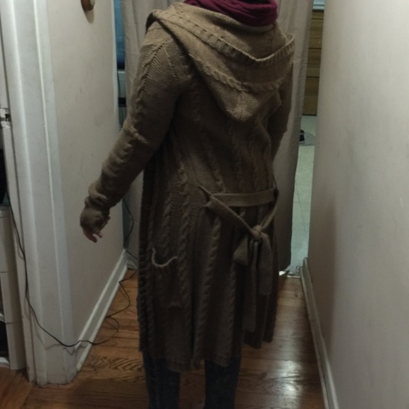 Bcbg Long sweater with hood