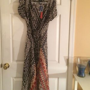 Multi colored maxi dress