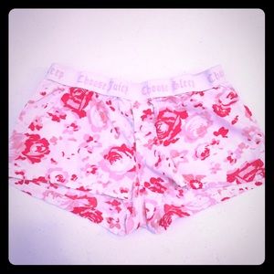 Juicy Couture sleep shorts