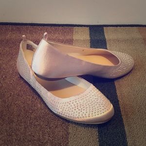 Sparkly flats
