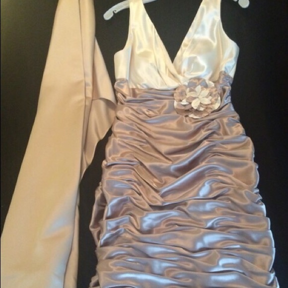 Dress and shaw OBO