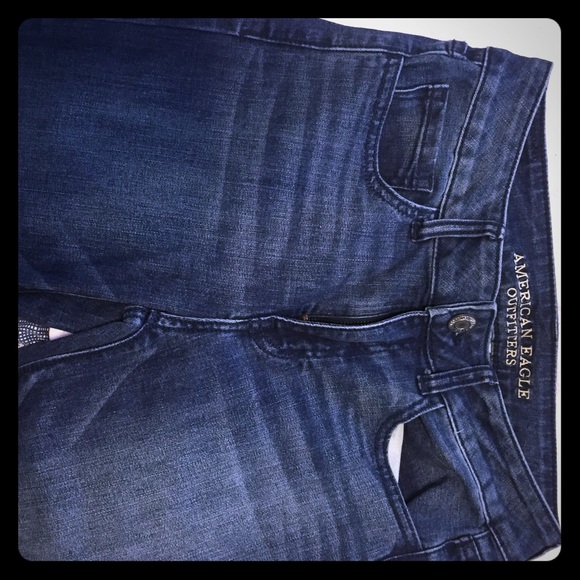 American Eagle hi-rise artist flare.