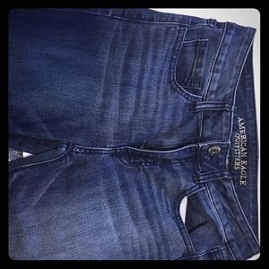 American Eagle hi-rise artist flare.