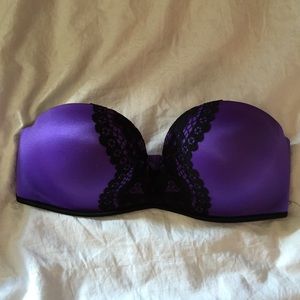 Strapless bombshell bra