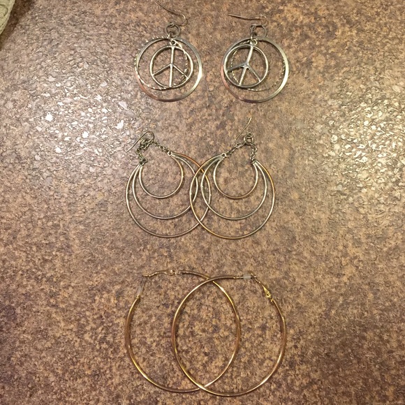 Hoop earrings