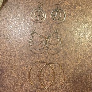 Hoop earrings