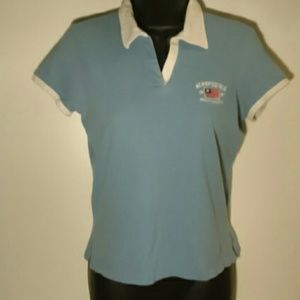Aero blue polo