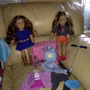 American doll and clothesFOR HOLD ONLY FOR HOLD