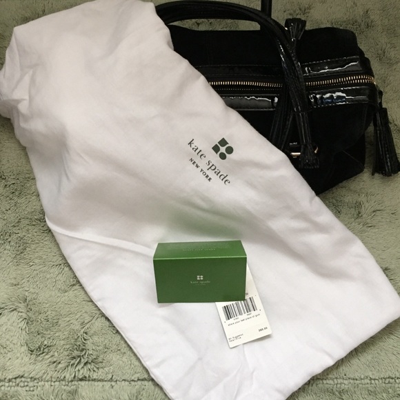 Kate Spade Nubuc/Suede barrel purse - Picture 4 of 4