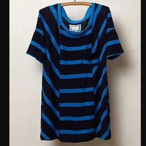 Spliced Stripes Tee by Postmark