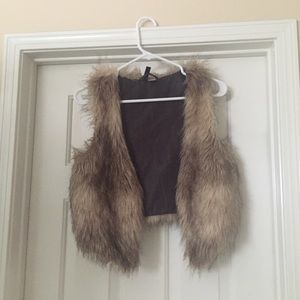 H&M Faux Fur Vest