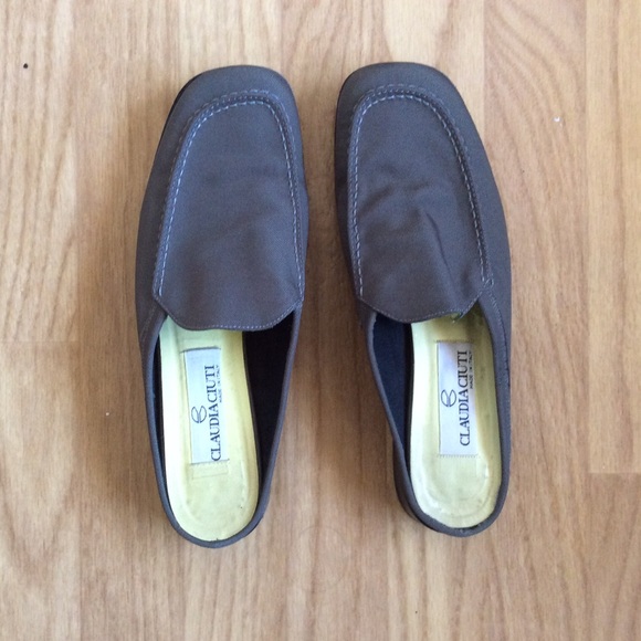 Claudia Ciuti Dark Gray Mules - Picture 2 of 3